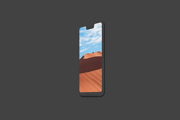 Pixel 3XL - 21 Clay Mockups - PSD in Mobile & Web Mockups - product preview 34