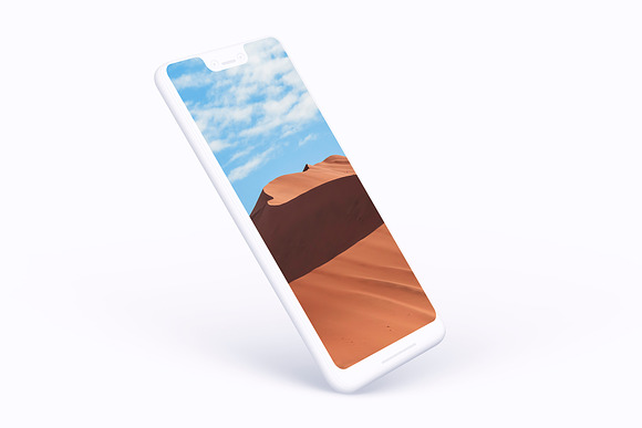 Pixel 3XL - 21 Clay Mockups - PSD in Mobile & Web Mockups - product preview 39