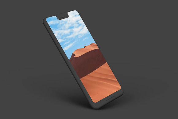 Pixel 3XL - 21 Clay Mockups - PSD in Mobile & Web Mockups - product preview 40