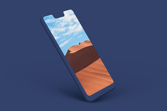 Pixel 3XL - 21 Clay Mockups - PSD in Mobile & Web Mockups - product preview 41