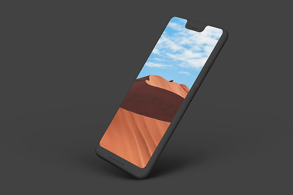 Pixel 3XL - 21 Clay Mockups - PSD in Mobile & Web Mockups - product preview 43
