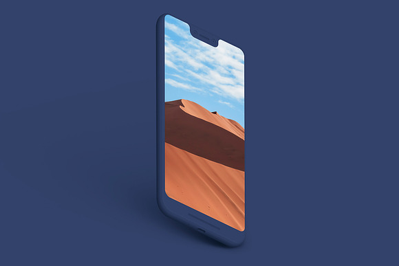Pixel 3XL - 21 Clay Mockups - PSD in Mobile & Web Mockups - product preview 47