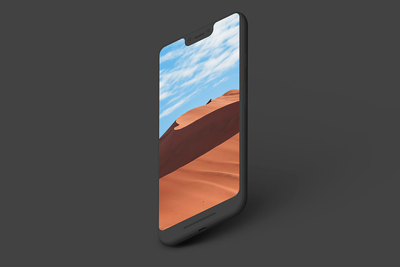 Pixel 3XL - 21 Clay Mockups - PSD in Mobile & Web Mockups - product preview 49