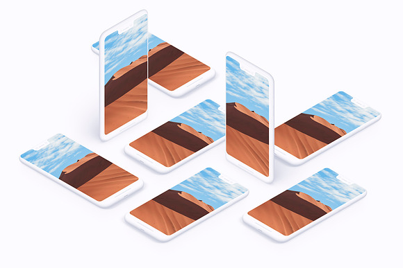 Pixel 3XL - 21 Clay Mockups - PSD in Mobile & Web Mockups - product preview 67