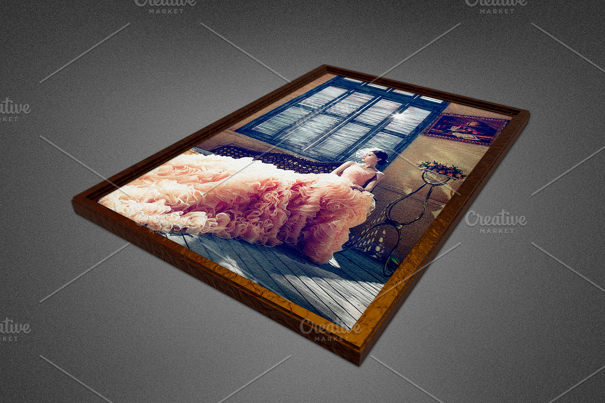 Photo Frame Mockup Template in Print Mockups - product preview 8