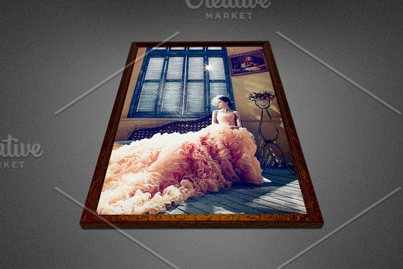 Photo Frame Mockup Template in Print Mockups - product preview 1
