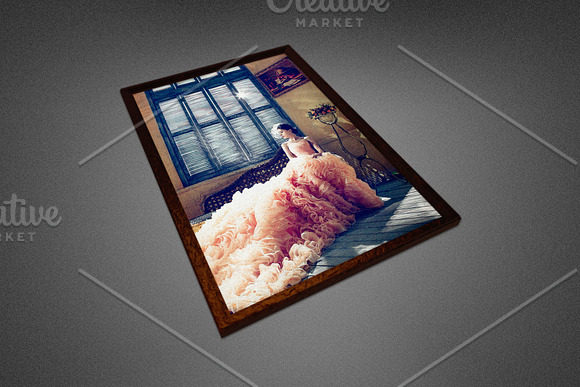 Photo Frame Mockup Template in Print Mockups - product preview 2