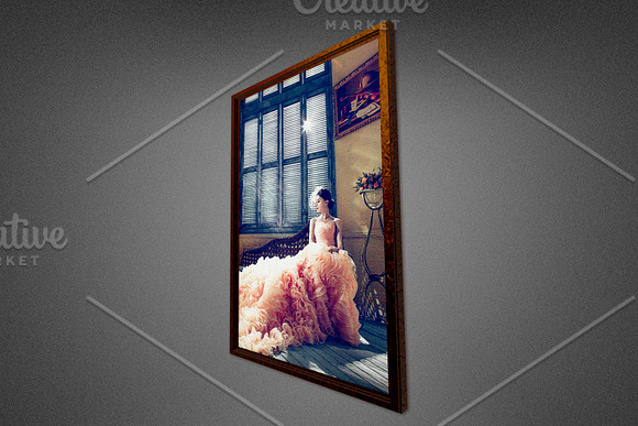 Photo Frame Mockup Template in Print Mockups - product preview 4