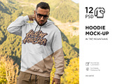 Hoodie Mock-Up Mountains