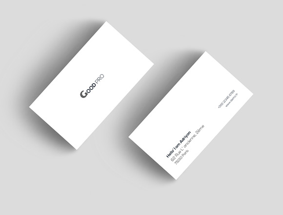 Minimal Business Cards in Business Card Templates - product preview 1