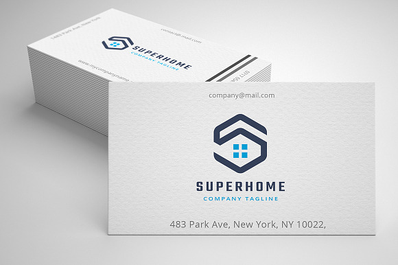 Super Home Letter S Logo in Logo Templates - product preview 1