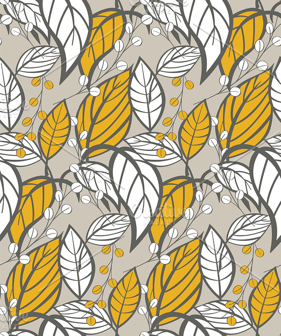 6 floral patterns & 1 Halloween in Patterns - product preview 2