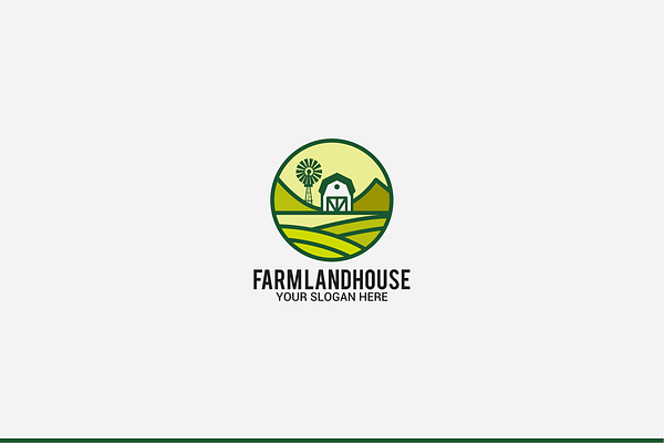farm land house