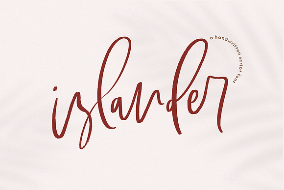 Islander | Handwritten Script Font in Script Fonts - product preview 12