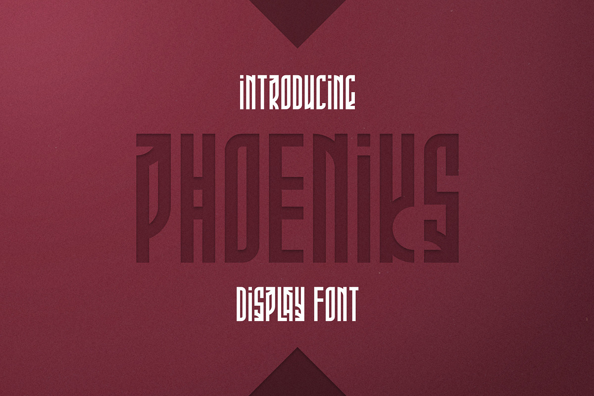 Phoeniks - Display font in Display Fonts - product preview 8
