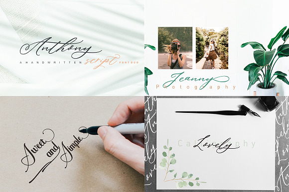 Handwritten Fonts Collection in Hand-lettered Fonts - product preview 48
