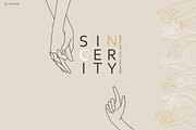 Sincerity. Line Art Hands. UPD!