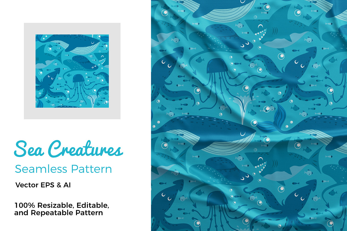 OCean Pattern in Patterns - product preview 8