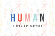 Human Seamless Patterns
