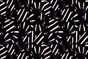 Geometric Intricate Zebra Pattern