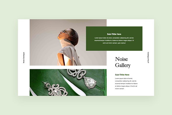 NOISE Keynote Presentation Template in Keynote Templates - product preview 2