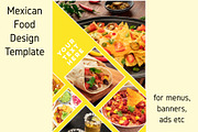 Mexican Food Design Template