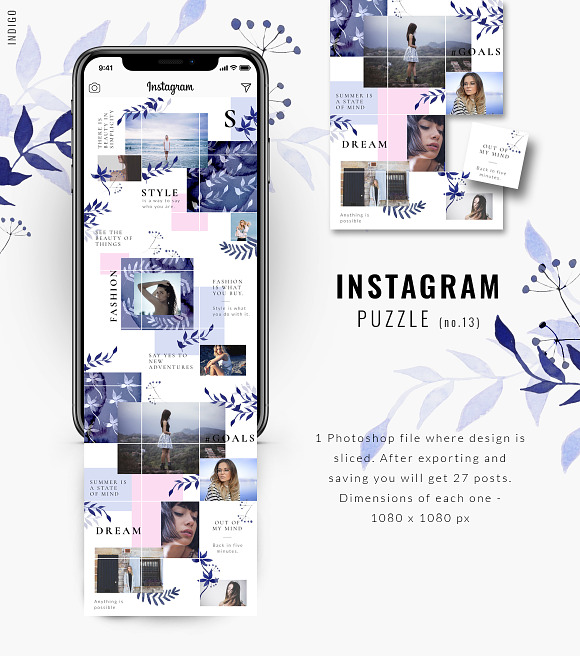 -90%MASSIVE BUNDLE-Instagram puzzles in Instagram Templates - product preview 13