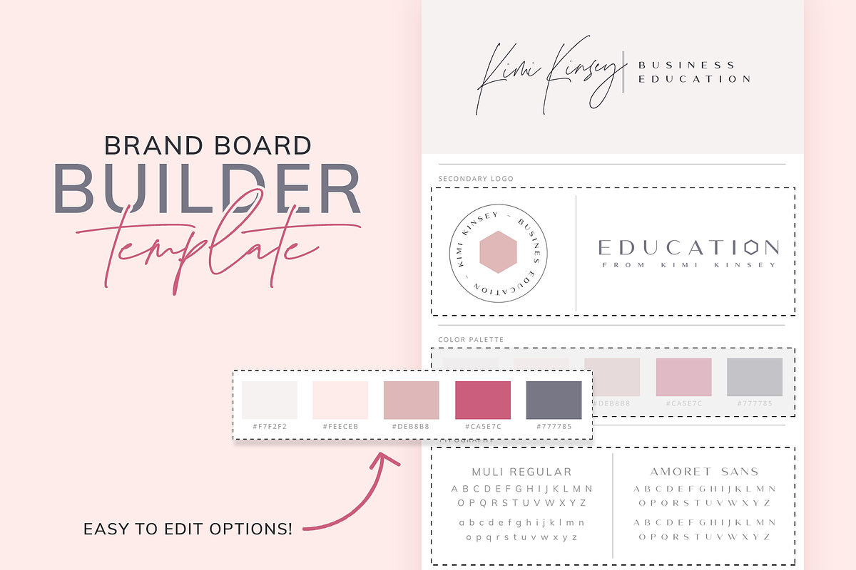 Brand Board Builder Template in Presentation Templates - product preview 8