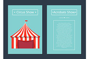 Circus Now Acrobat Show with Tent in