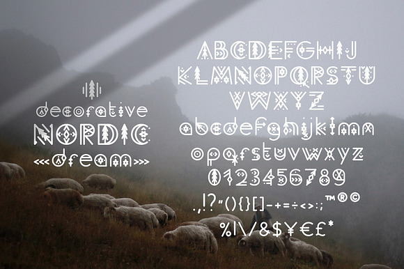 Nordic Dream Font Family in Display Fonts - product preview 2