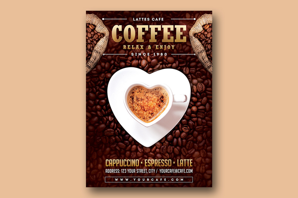Coffee Flyer in Flyer Templates - product preview 8