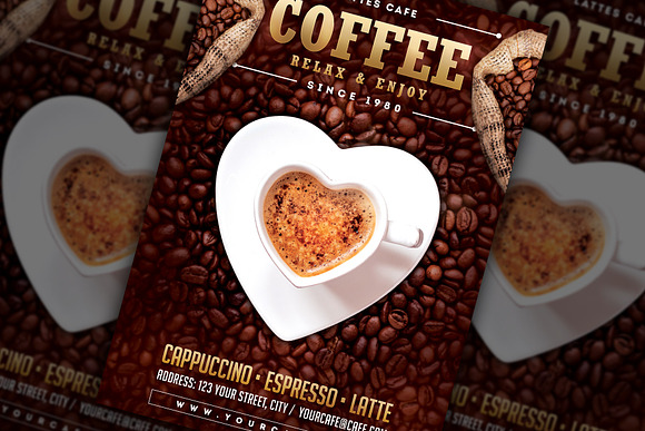 Coffee Flyer in Flyer Templates - product preview 1