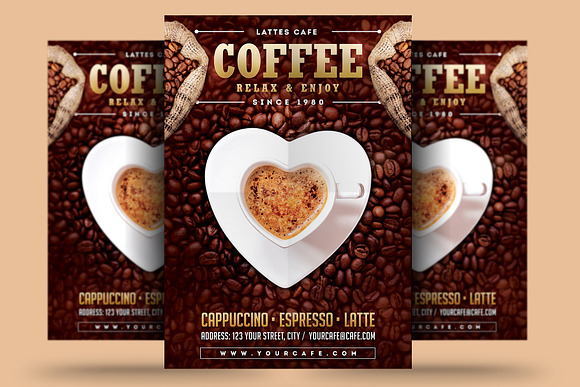 Coffee Flyer in Flyer Templates - product preview 2