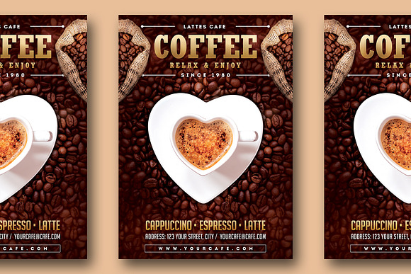 Coffee Flyer in Flyer Templates - product preview 4