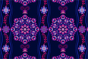 4 Floral Seamless Patterns