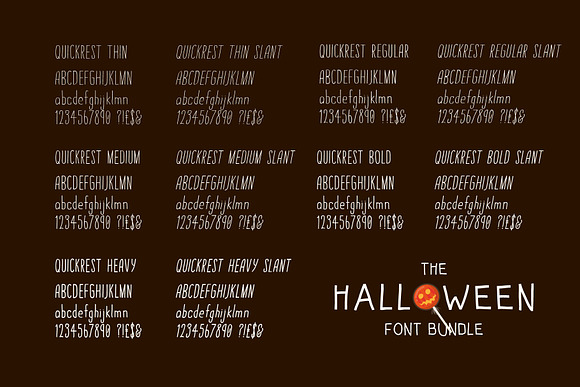 Halloween Font Bundle+FREE Graphics in Display Fonts - product preview 4