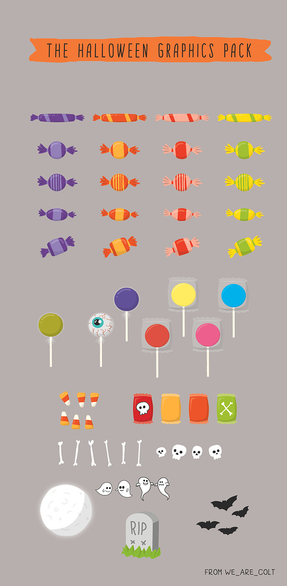 The Halloween Graphic Pack in Illustrations - product preview 2