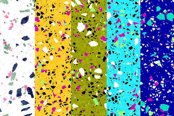 Terrazzo backgrounds in Graphics - product preview 3