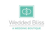 Wedded Bliss Logo Template
