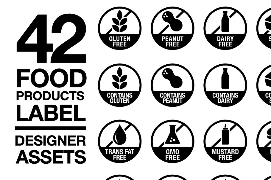 42 Food Allergy & Products Label V2
