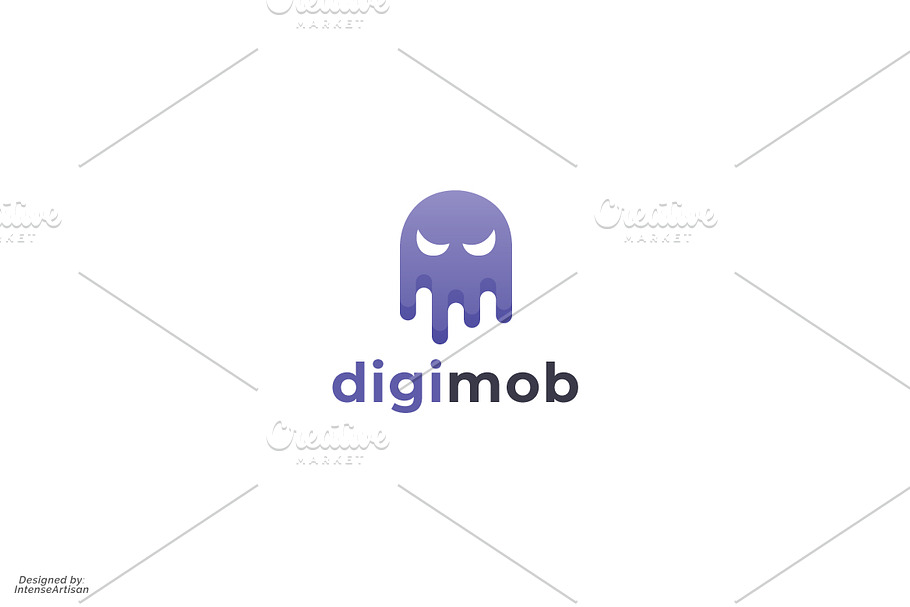 Monster Digital Mob Logo in Logo Templates - product preview 8