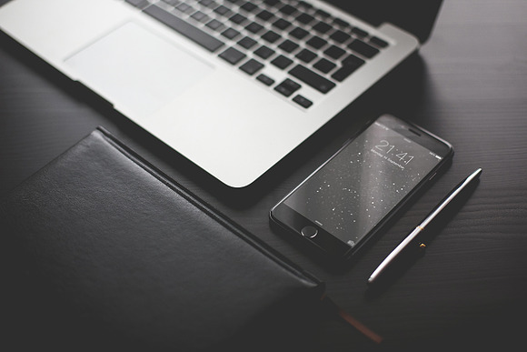 iPhone Business Mock-Ups in Mobile & Web Mockups - product preview 2