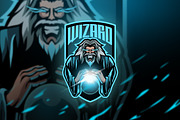 wizard Old - Mascot & Esport Logo