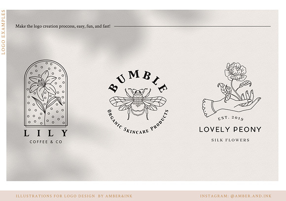 Logo Elements Collection | 50 pieces in Illustrations - product preview 2