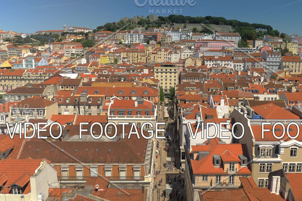 Streets and houses of Lisbon