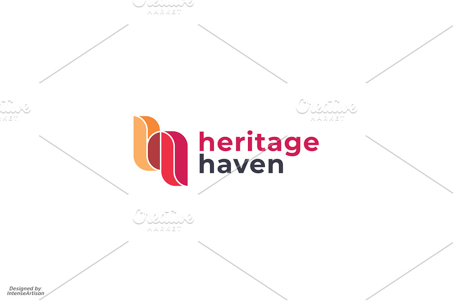 Heritage H Letter Monogram Logo