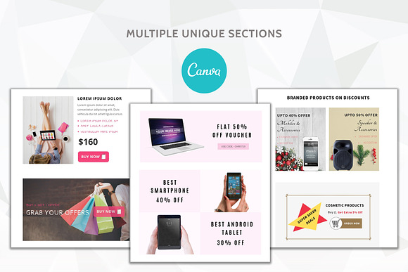 Canva Shop Email Templates in Email Templates - product preview 1