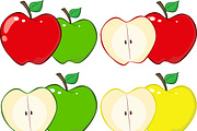 Red and Green Apple Collection - 2