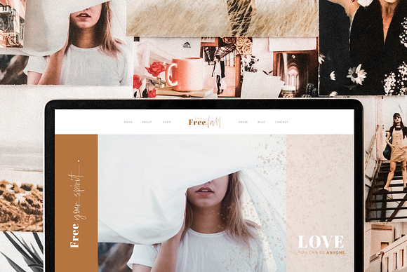 Free Fall ProPhoto 7 Template in WordPress Photography Themes - product preview 2