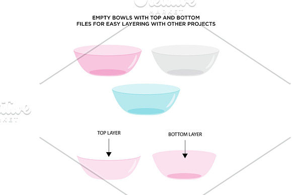 Gumballs & Jelly Beans Candy Bowl in Objects - product preview 4